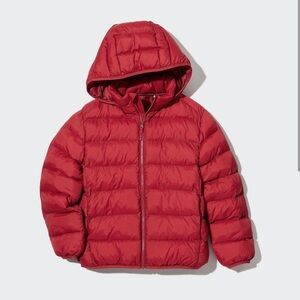 Uniqlo Kids Red Puffer Jacket